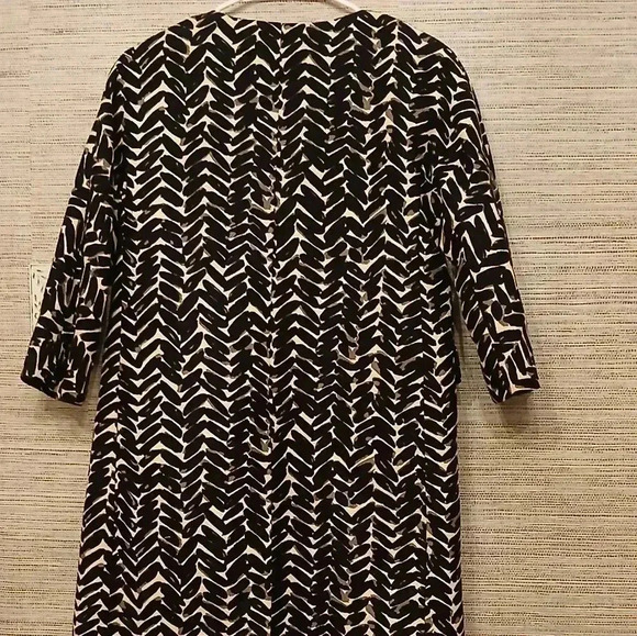 Loose Fit Talbots Quarter Sleeve Coat - Picture 7 of 7
